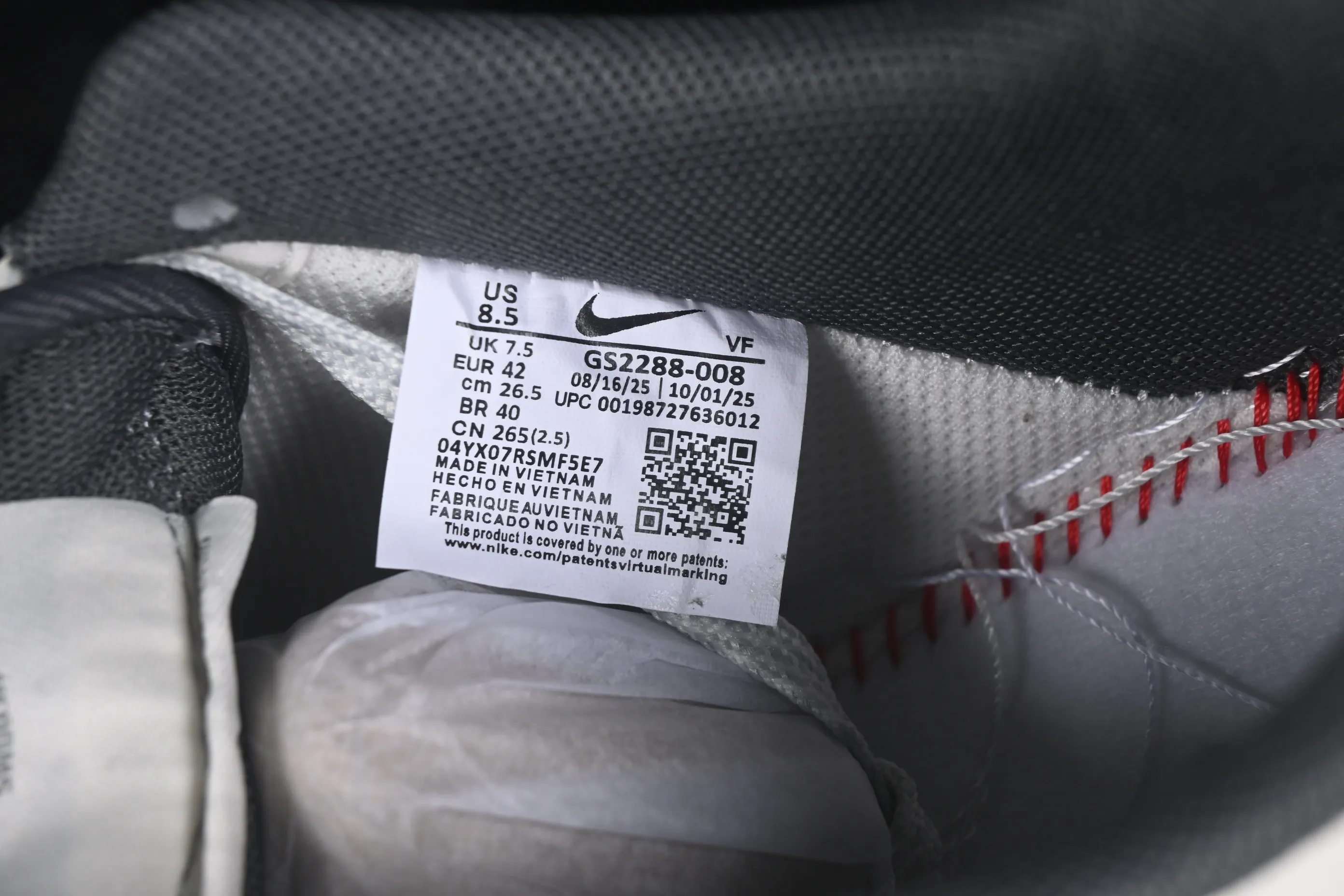 All categories Nk Air Force 1 Air Force series Nk Air Force 1 Low Air Force low-top Nike Air Force 1'07 Low joint model Air Force 1 low-top casual sneakers GS2288-008